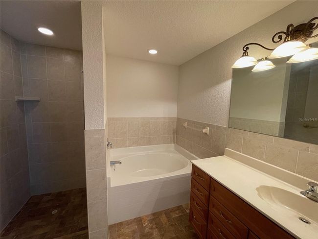 Primary bathroom with tub and separate shower | Image 18