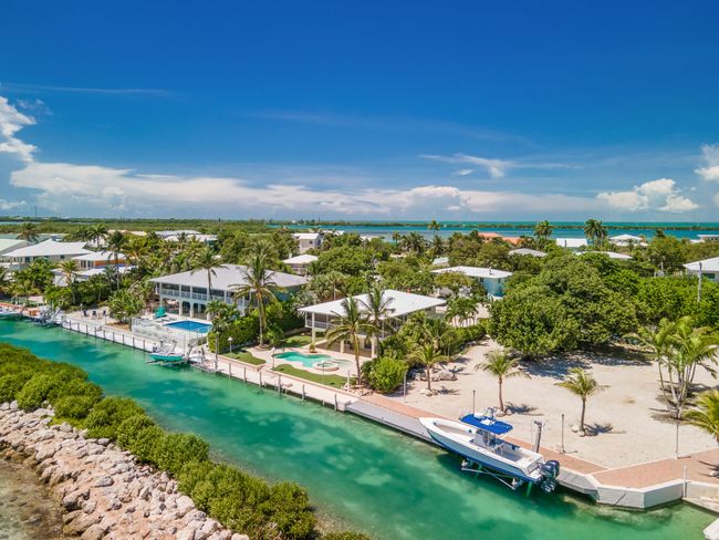 Ocean Front Lot with canal and dock (29 | Image 6
