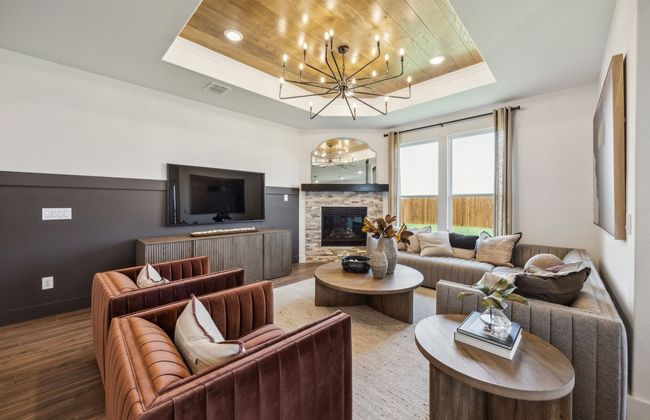 Gathering room drenched in natural light, creating a warm atmosphere *Model representation | Image 7