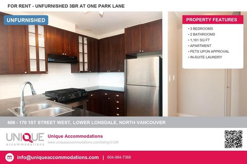 606-170 W 1st Street, North Vancouver, BC, V7M3P2 | Card Image