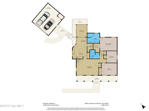 3089 Channel Dr Se, Bolivia, NC, 28422-7737 | Card Image