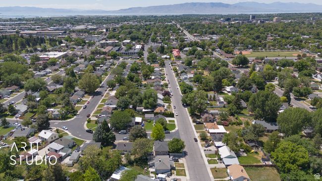 View of property location with a mountain backdrop and nearby suburban area | Image 21