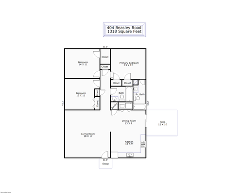 404 Beasley Rd, Wilmington, NC, 28409-2607 | Card Image