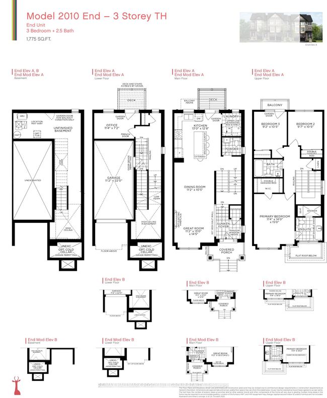 38 Brandon Crescent, House attached with 3 bedrooms, 3 bathrooms and 1 parking in New Tecumseth ON | Image 16