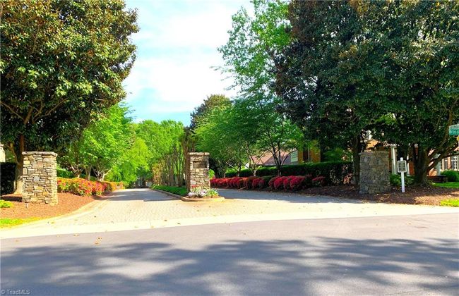 Your new home has a beautiful entrance on Brassfield Road | Image 49