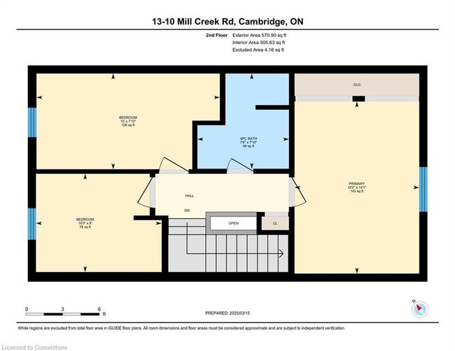 13 - 10 Millcreek Rd, Townhouse with 3 bedrooms, 2 bathrooms and 1 parking in Cambridge ON | Image 29
