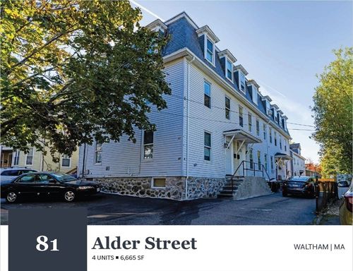81 Alder St, Waltham, MA, 02453-0526 | Card Image