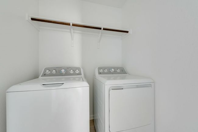 Laundry area with washer and dryer | Image 16