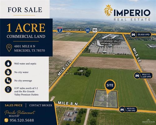 4801 Mile 8 Road N, Mercedes, TX, 78570 | Card Image
