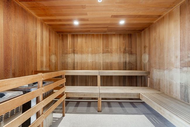 View of sauna / steam room featuring recessed lighting | Image 37