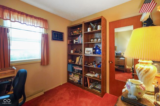 carpeted office space with baseboards | Image 18