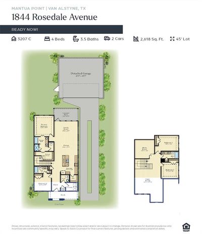 With all the space you could hope for and a floor paln designed for entertaining, our 3207 floor plan is a winner! | Image 2