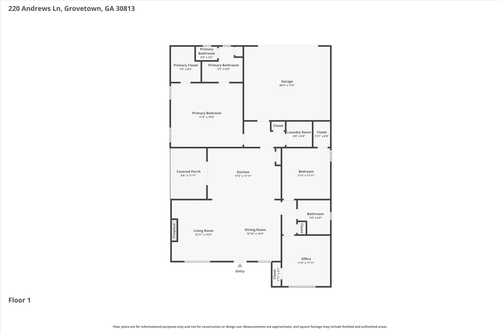 220 Andrews Ln, Grovetown, GA, 30813-4541 | Card Image