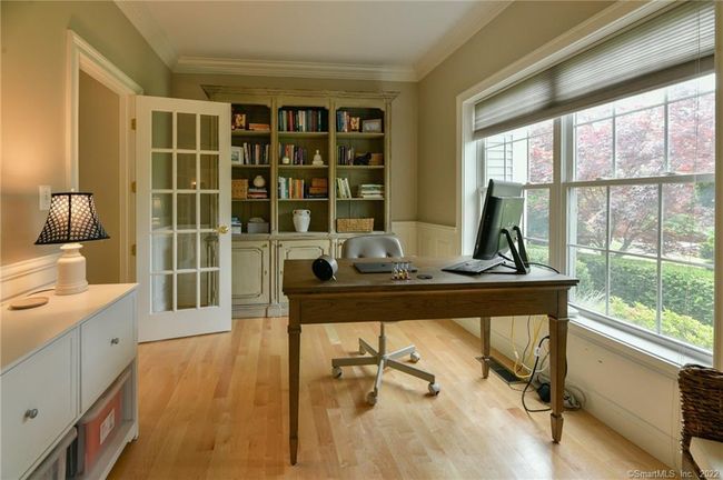 First Floor office with french doors for privacy | Image 6