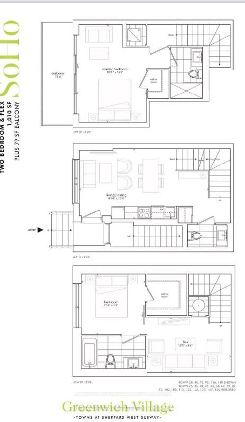 th7-861 Sheppard Avenue W, North York, ON, M3H0E9 | Card Image