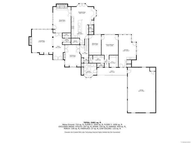 7 Crane Rd, House other with 6 bedrooms, 5 bathrooms and null parking in Huntington NY | Image 33