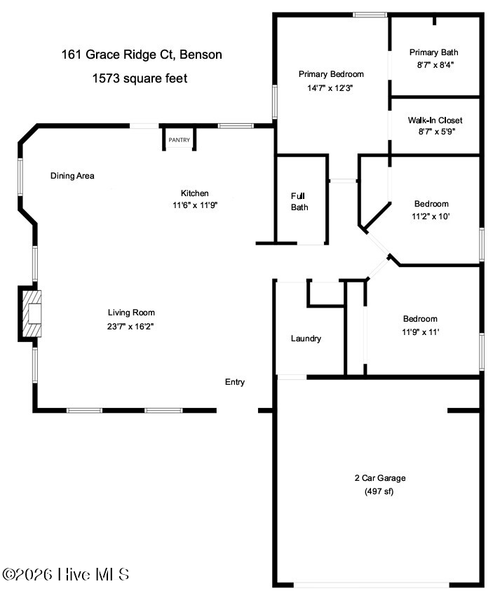 161 Grace Ridge Ct, Benson, NC, 27504-8765 | Card Image