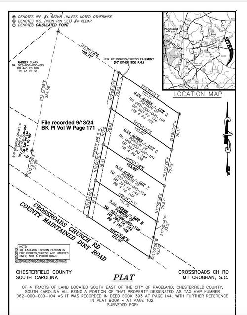 Lot 7 Crossroads Church Road, Mt Croghan, SC, 29727 | Card Image