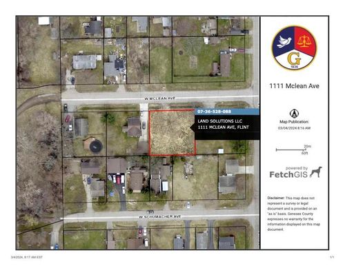 1111 W Mclean Ave Avenue, Flint Charter Township, MI, 48507 | Card Image