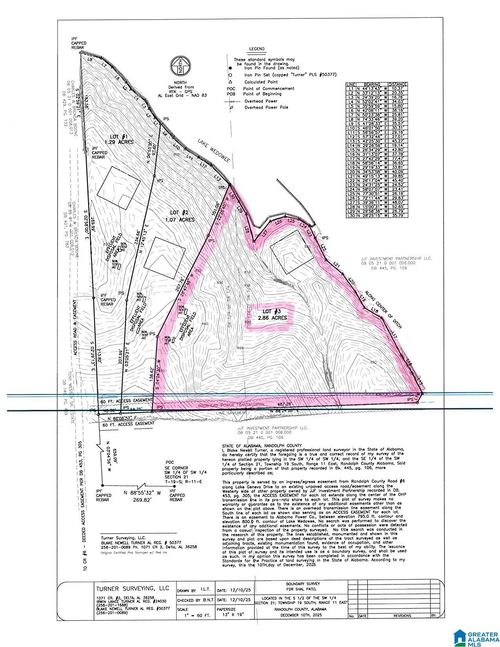 3-lot 3 Dancing Waters Way, Wedowee, AL, 36278 | Card Image