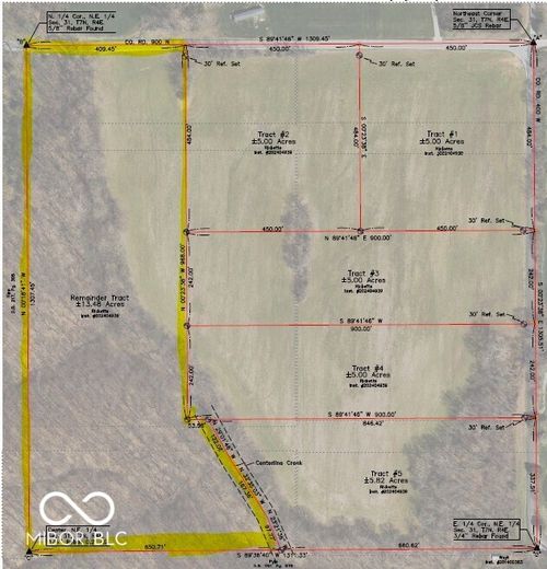 Tract 6 W 900 N, Freetown, IN, 47235 | Card Image