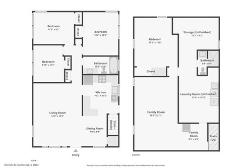 220 Voltz Rd, Northbrook, IL, 60062-4822 | Card Image