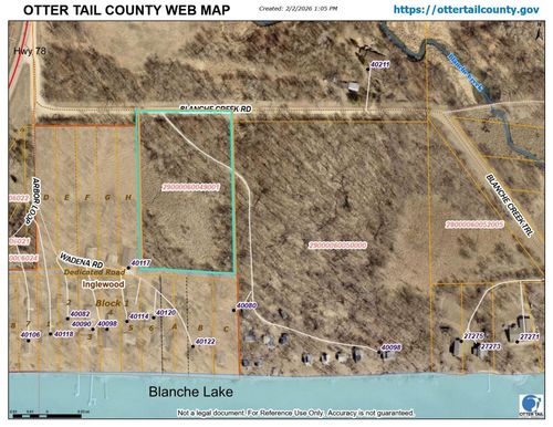 TBD Blanche Creek Rd, Battle Lake, MN, 56515 | Card Image