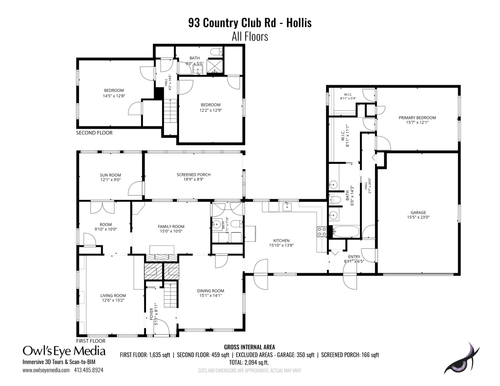 93 Country Club Rd, Hollis Center, ME, 04042-4135 | Card Image