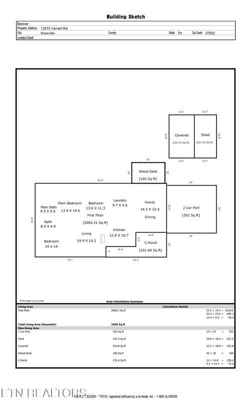 12515 Yarnell Rd, Knoxville, TN, 37932-2229 | Card Image