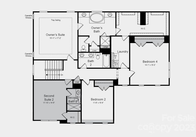 Structural options include: gourmet kitchen, tray ceiling, bedroom in lieu of game room, study, shower ledge at owner's shower, sunroom, gas fireplace, door from owners closet to laundry room, and butlers pantry. | Image 5