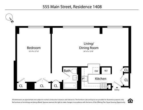 1408-555 Main St, New York, NY, 10044-0313 | Card Image