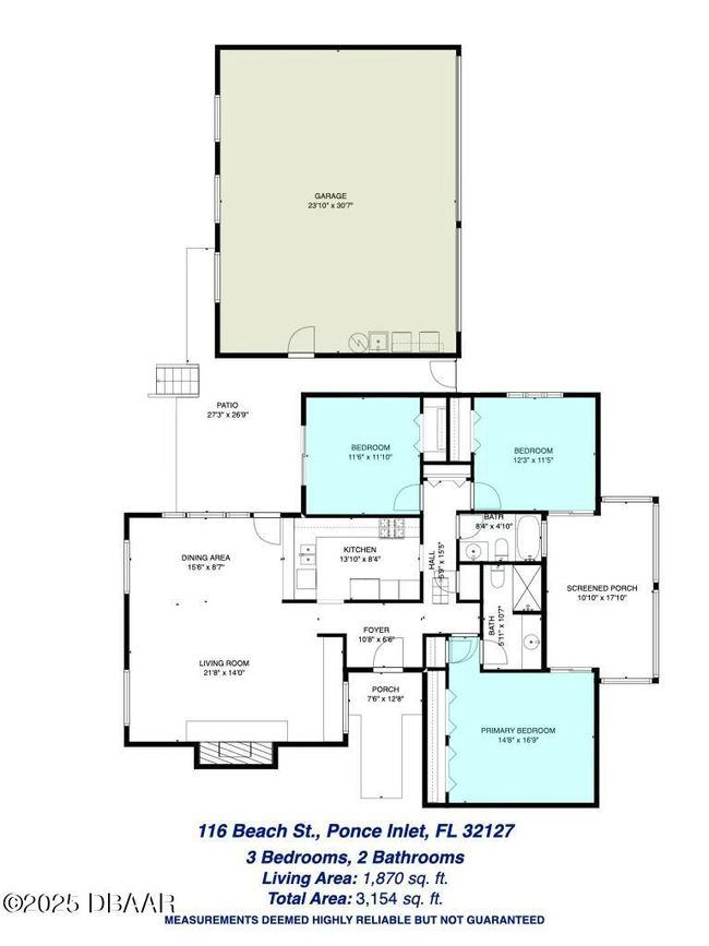116 Beach St, House other with 3 bedrooms, 2 bathrooms and null parking in Ponce Inlet FL | Image 30