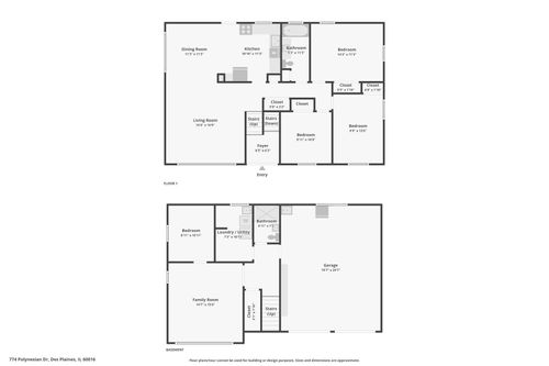 774 Polynesian Dr, Des Plaines, IL, 60016-1171 | Card Image
