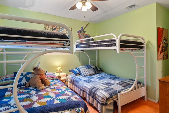 Bunk room with 2 futon bunk beds | Image 26