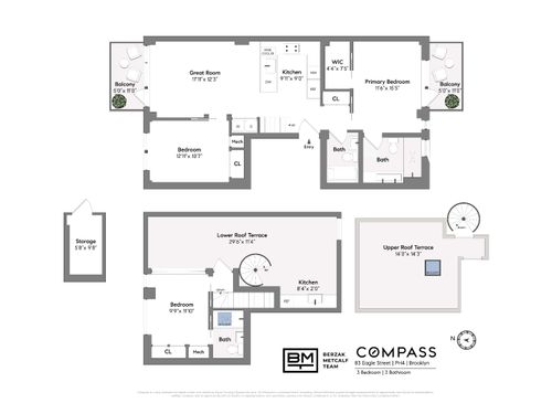 ph-83 Eagle St, Brooklyn, NY, 11222-7509 | Card Image