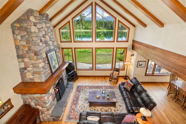 View from loft to lvining | Image 29