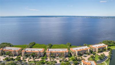 Aerial view featuring a water view | Image 3