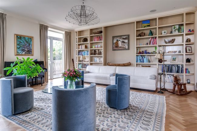 Living room opens to terrace. | Image 4