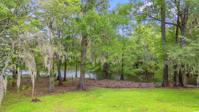 View of grassy yard featuring a water view | Image 30