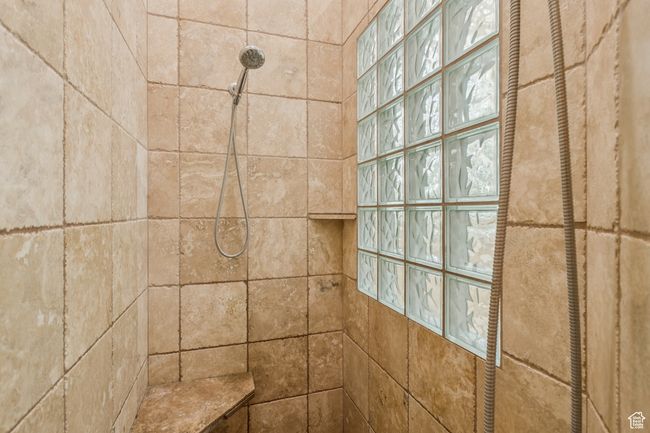 Bathroom view of tiled shower | Image 33