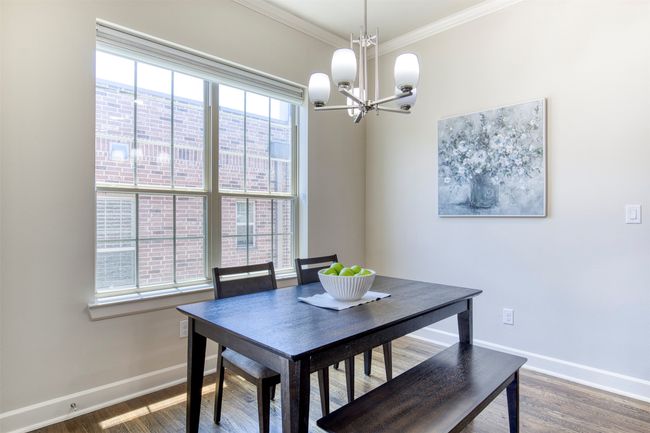 Dining room with natural light. | Image 16