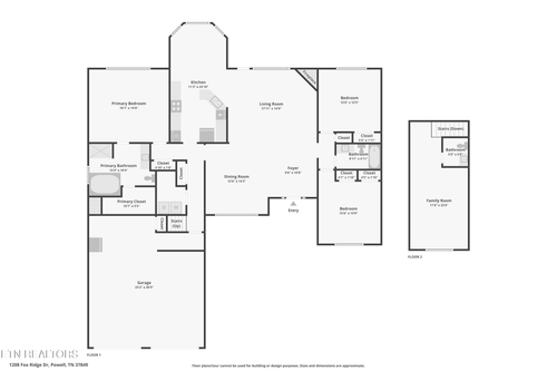 1208 Fox Ridge Dr, Powell, TN, 37849-3987 | Card Image