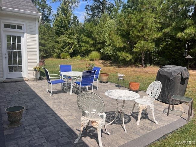 View of patio / terrace featuring a grill | Image 43