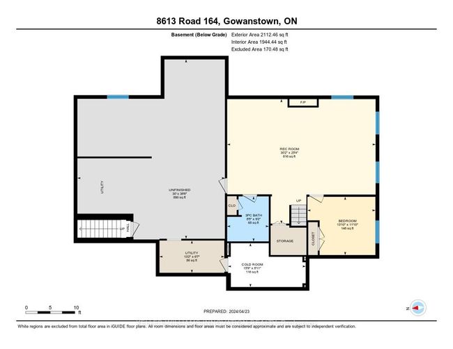 8613 Road 164 Road, House other with 4 bedrooms, 4 bathrooms and 6 parking in North Perth ON | Image 34