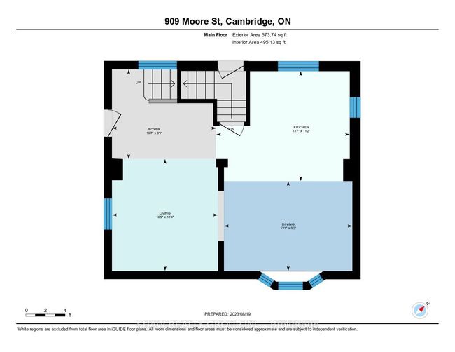 909 Moore St, House other with 3 bedrooms, 1 bathrooms and 2 parking in Cambridge ON | Image 33