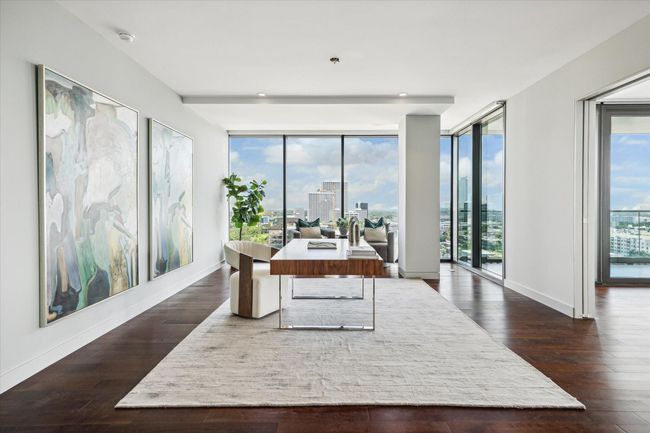 One of two studies in the residence, this space features views to the south. | Image 4