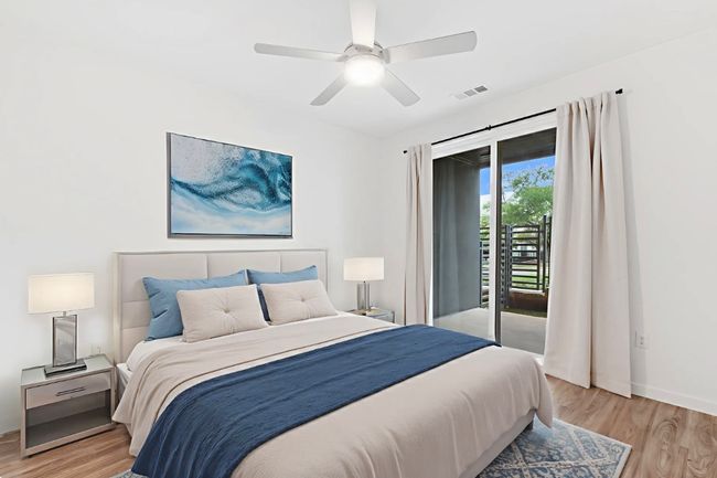 Virtual Staging- Primary Bedroom with Access to Patio | Image 13