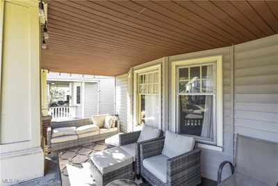 View of patio / terrace with a porch | Image 3