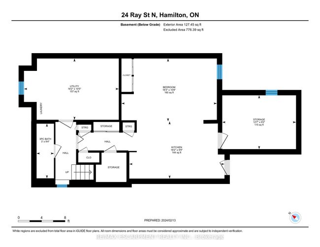 24 Ray St N, House other with 5 bedrooms, 3 bathrooms and 4 parking in Hamilton ON | Image 40