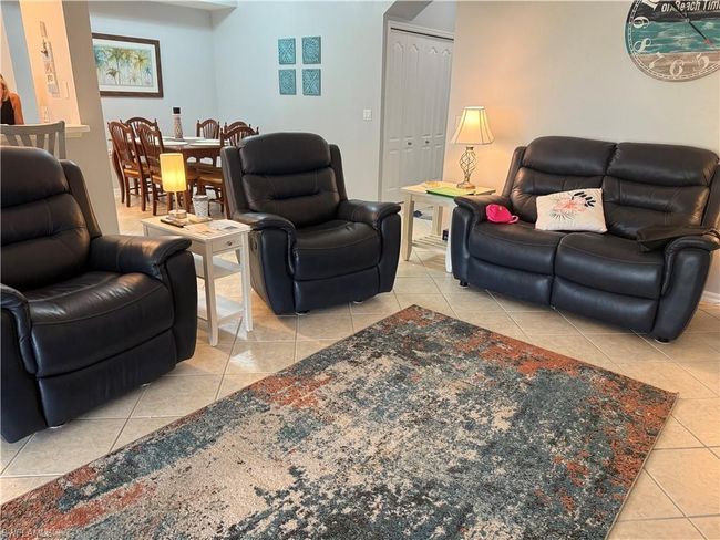View of tiled living room | Image 9